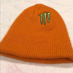 Monster Energy Beanie - Orange